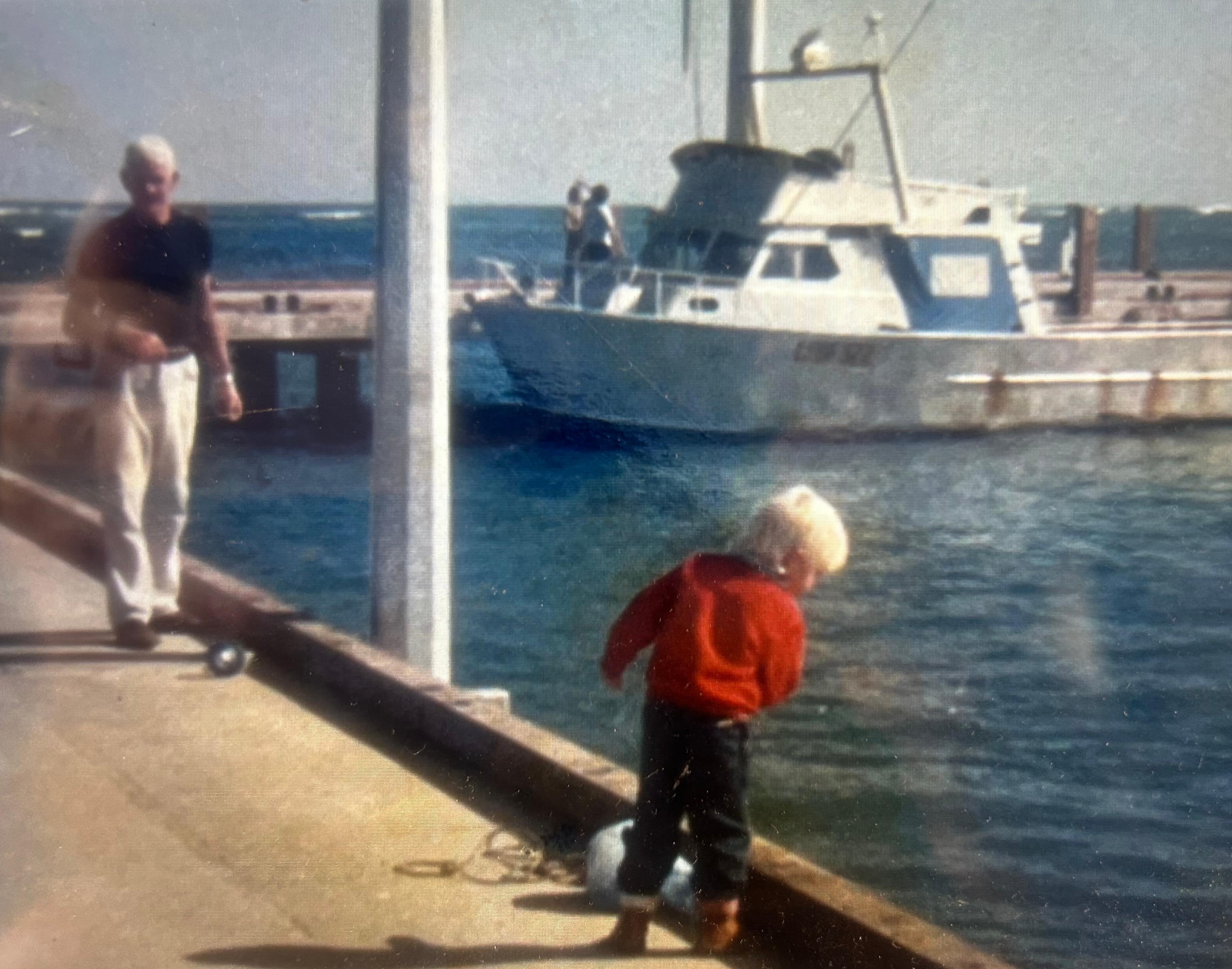 Len and Ben Prideaux 1989