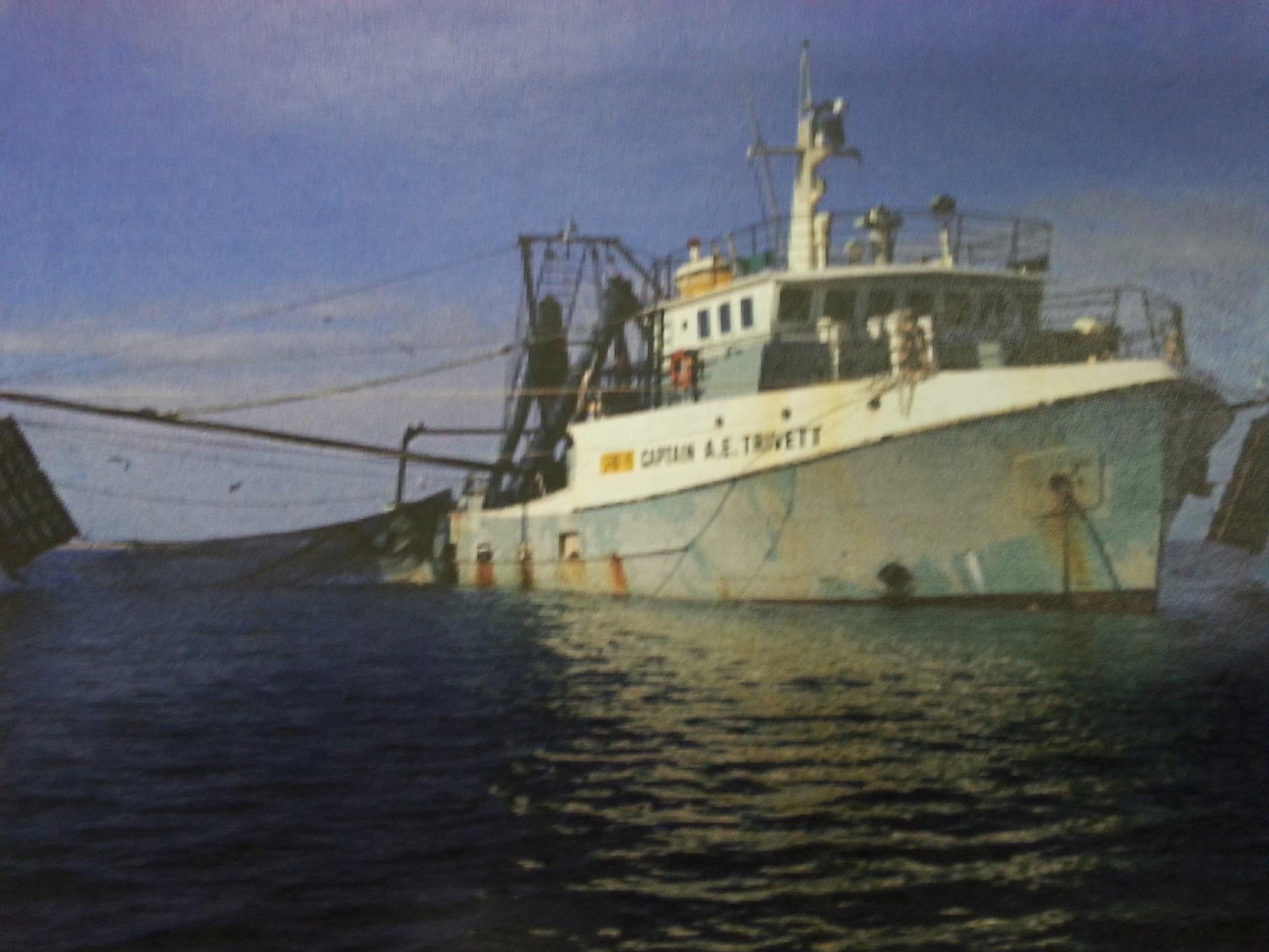 The Captain A. E. Trivett in Shark Bay, 1972