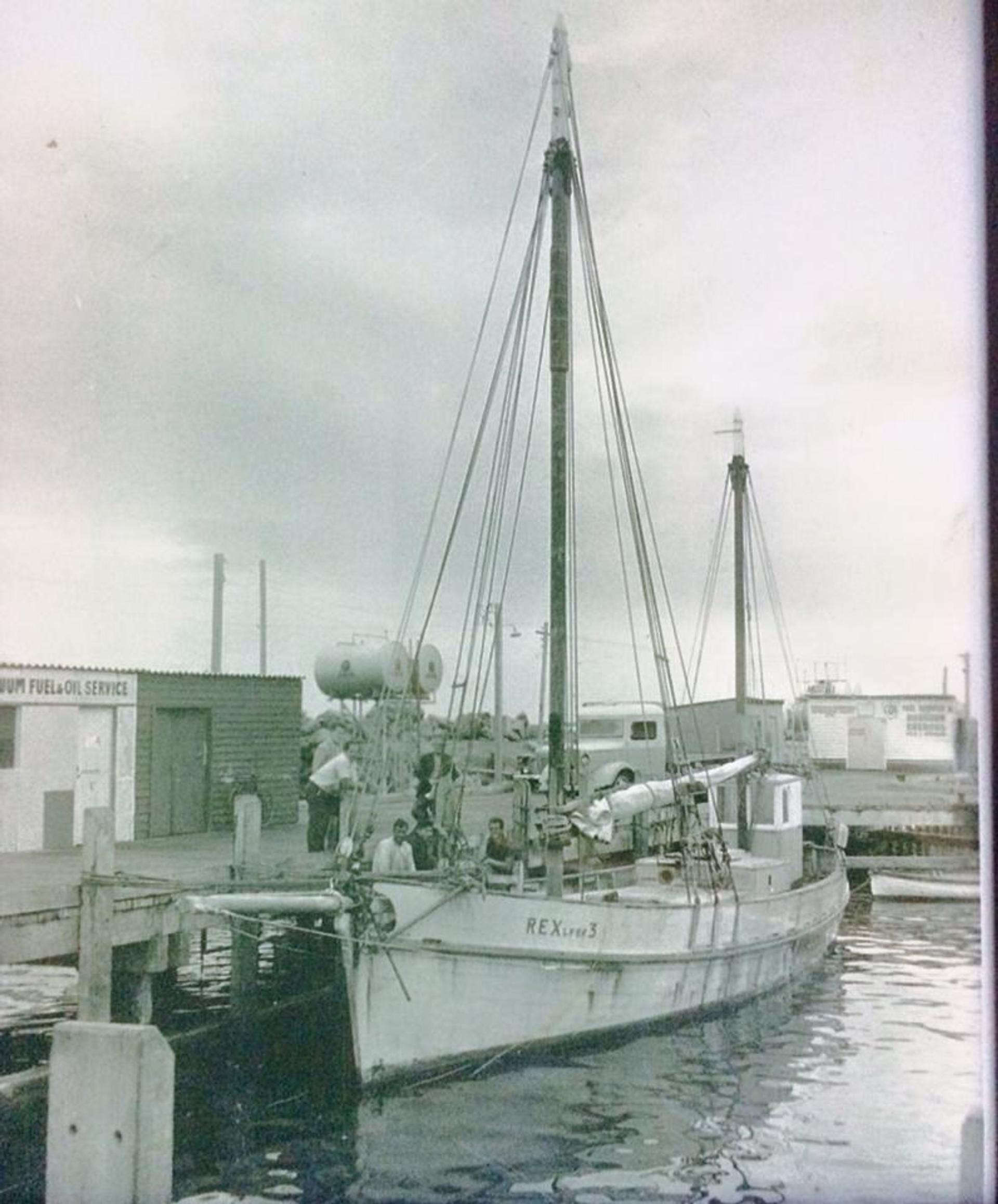 Rex at Fremantle Fishing Boat Harbour