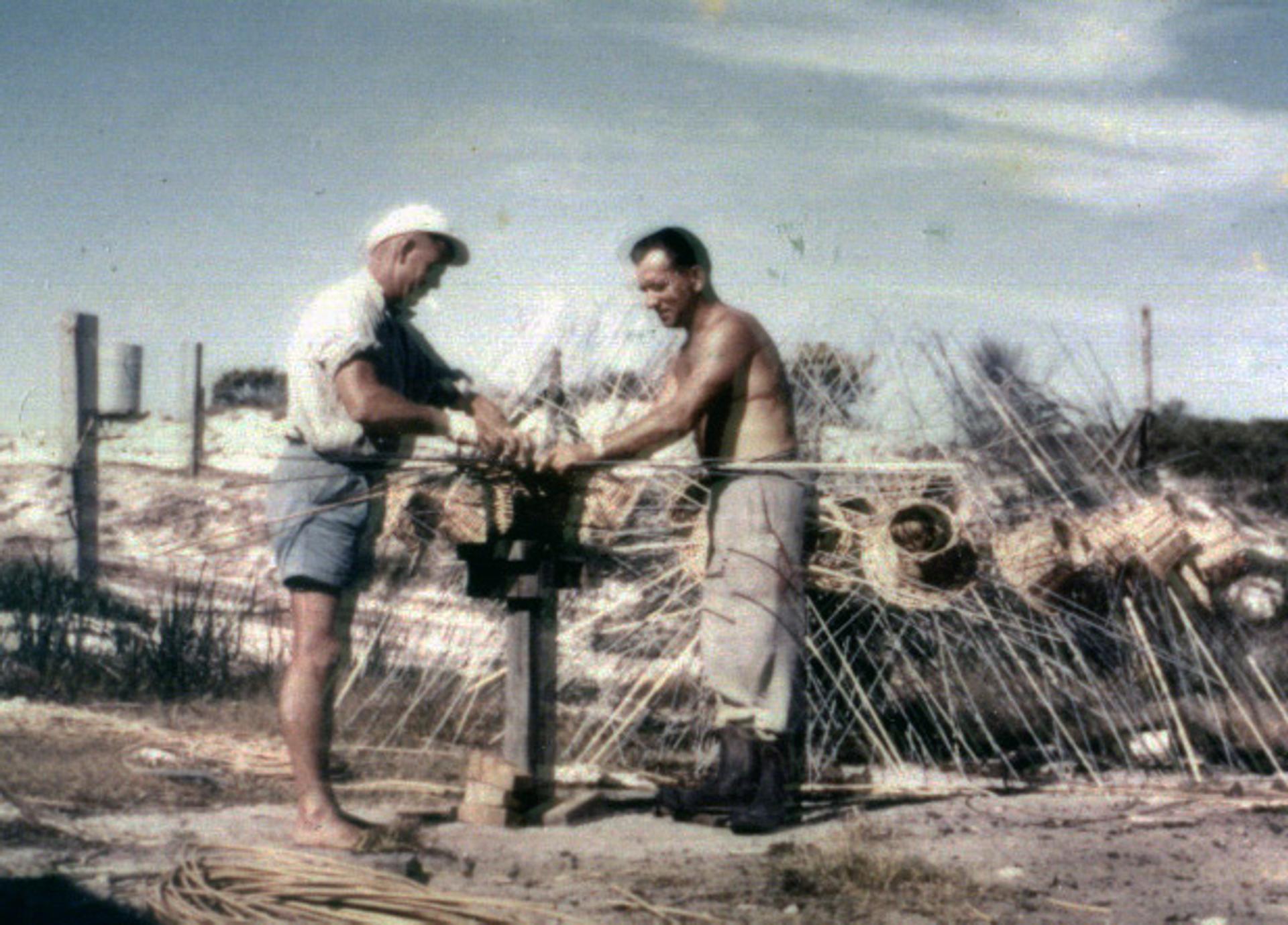 George Jansen and Leo Prideaux mid fifties Lancelin