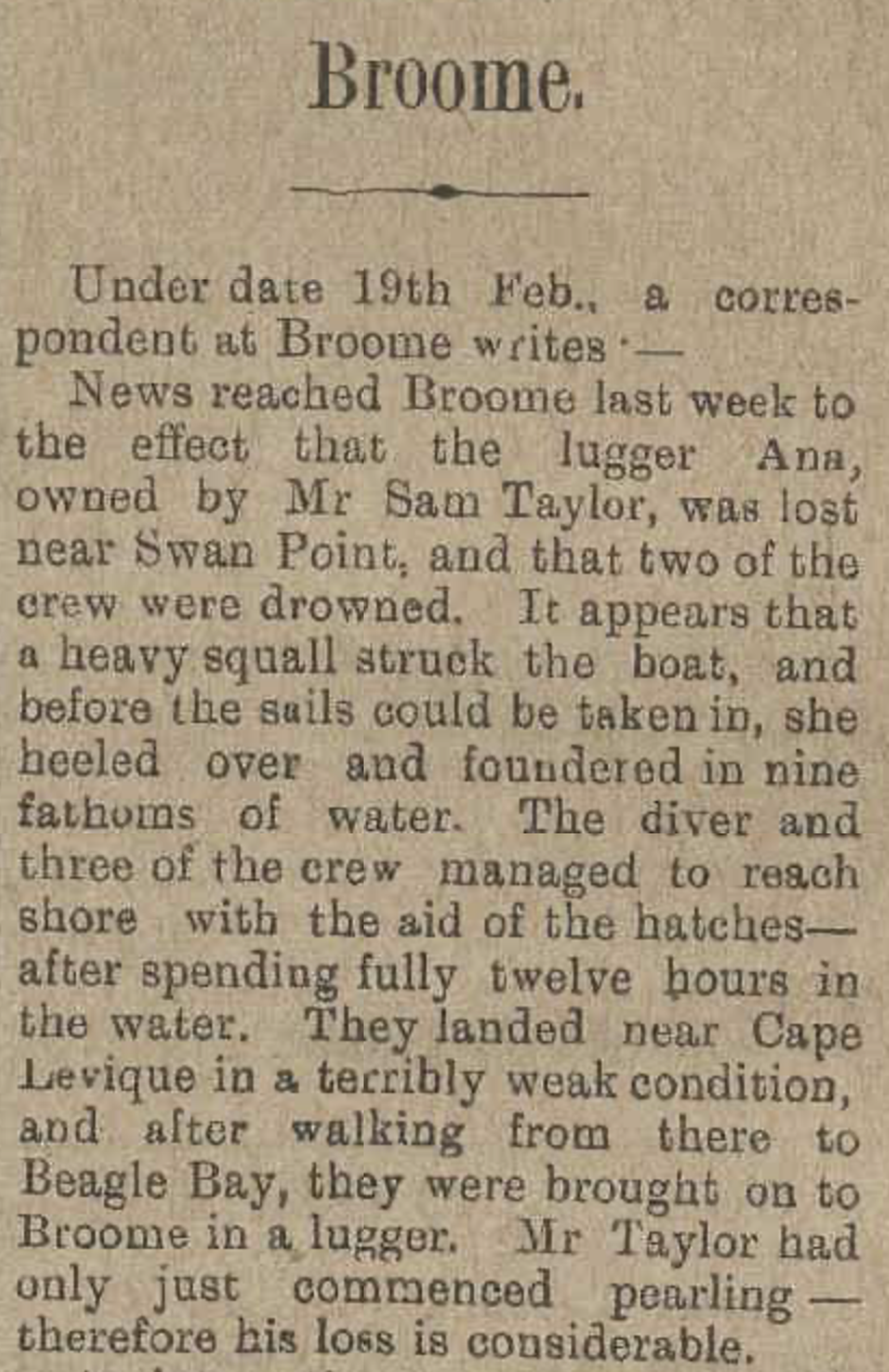 The Geraldton Express and Murchison and Yalgo Goldfields Chronicler, Friday 6 March 1903, Page 4