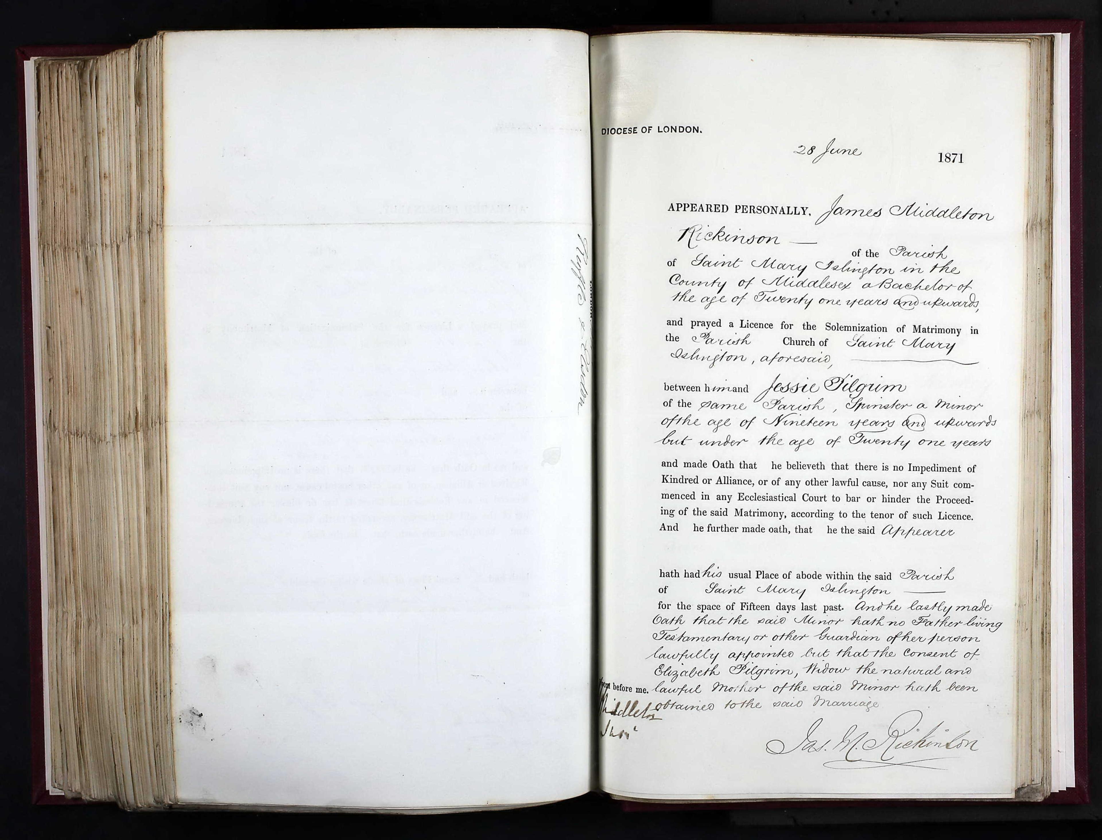 Marriage Certificate