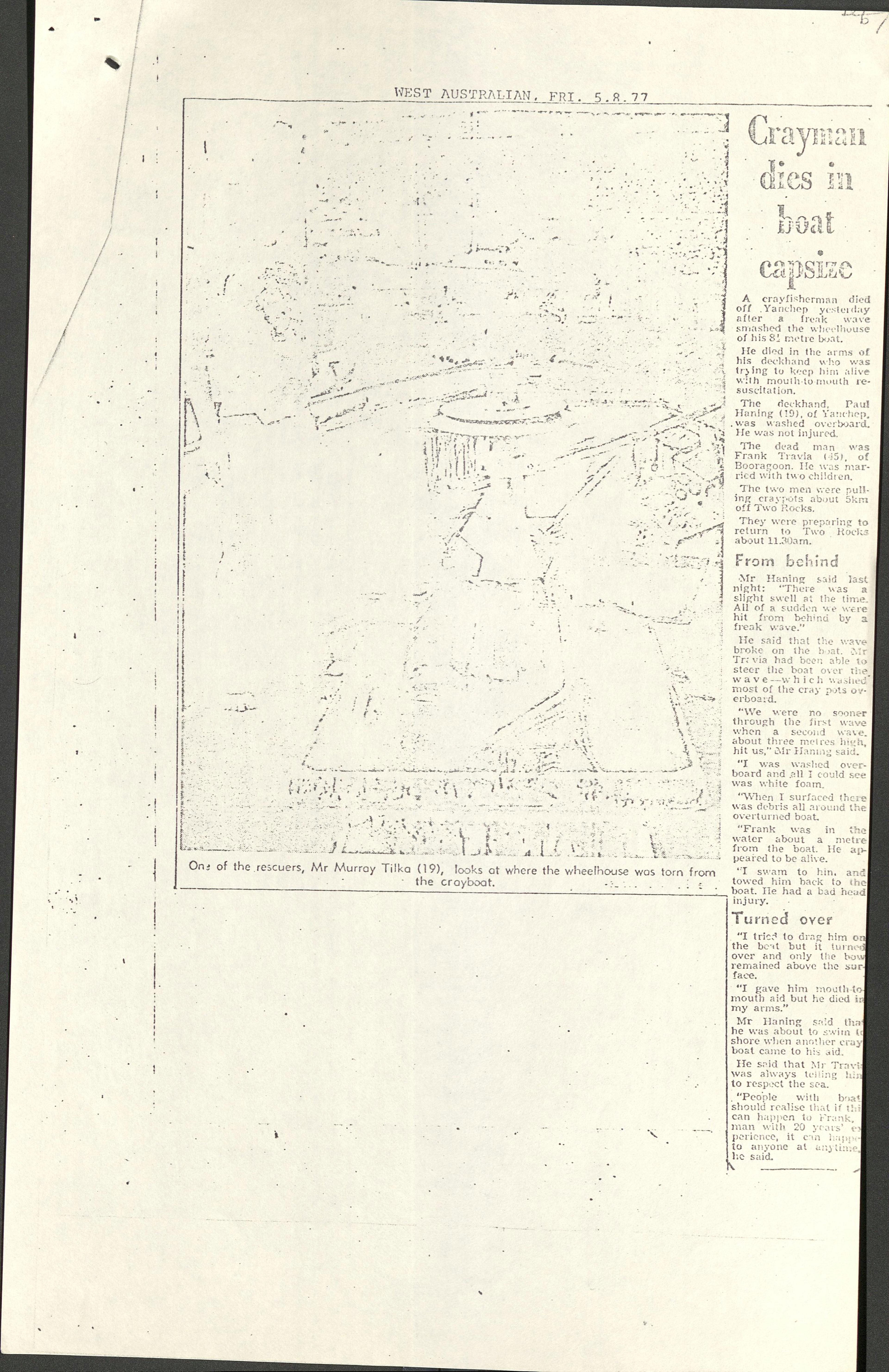 The West Australian, 5 August 1977