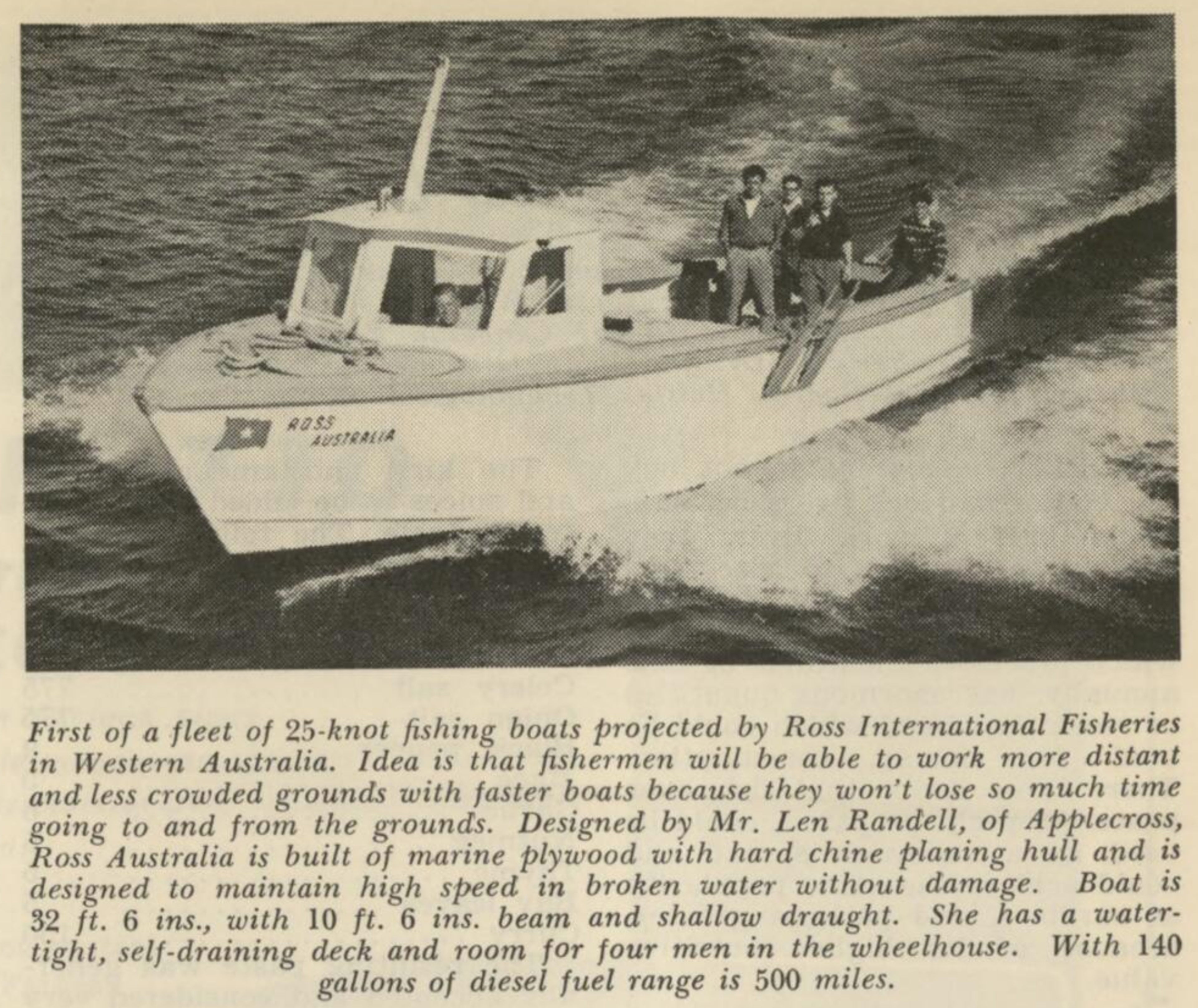 Ross Australia 1961