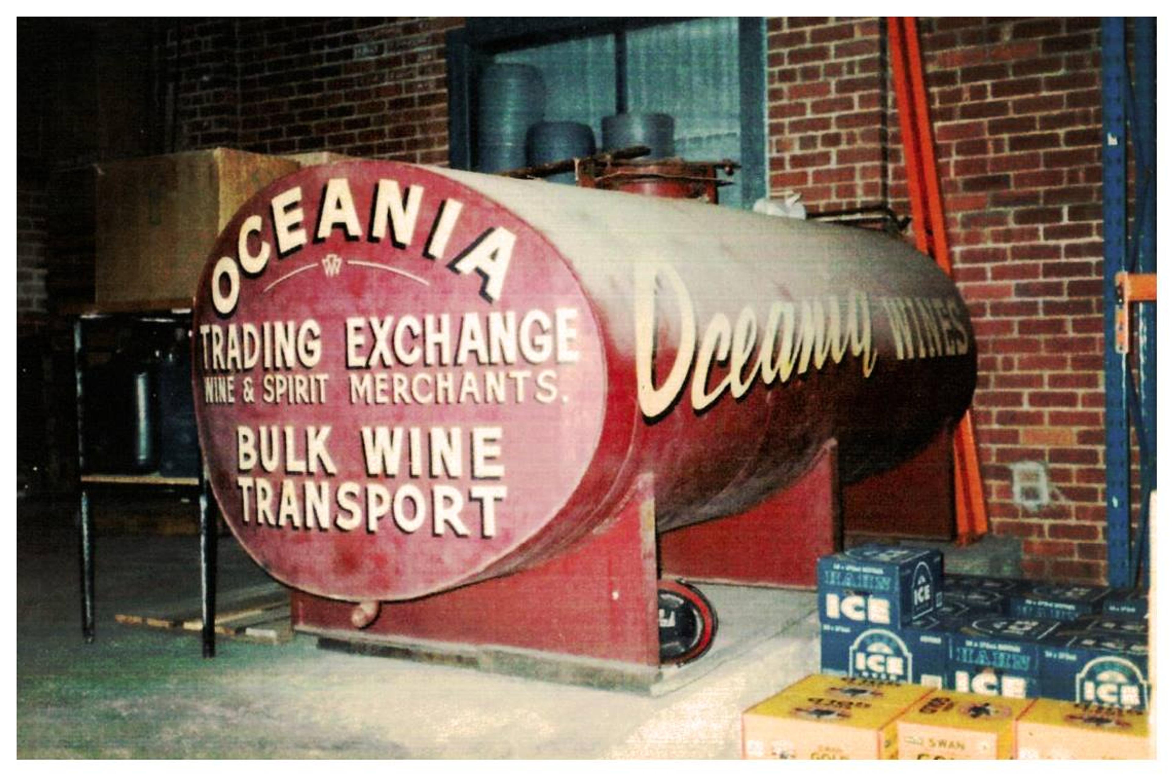 Oceania Wines Vat