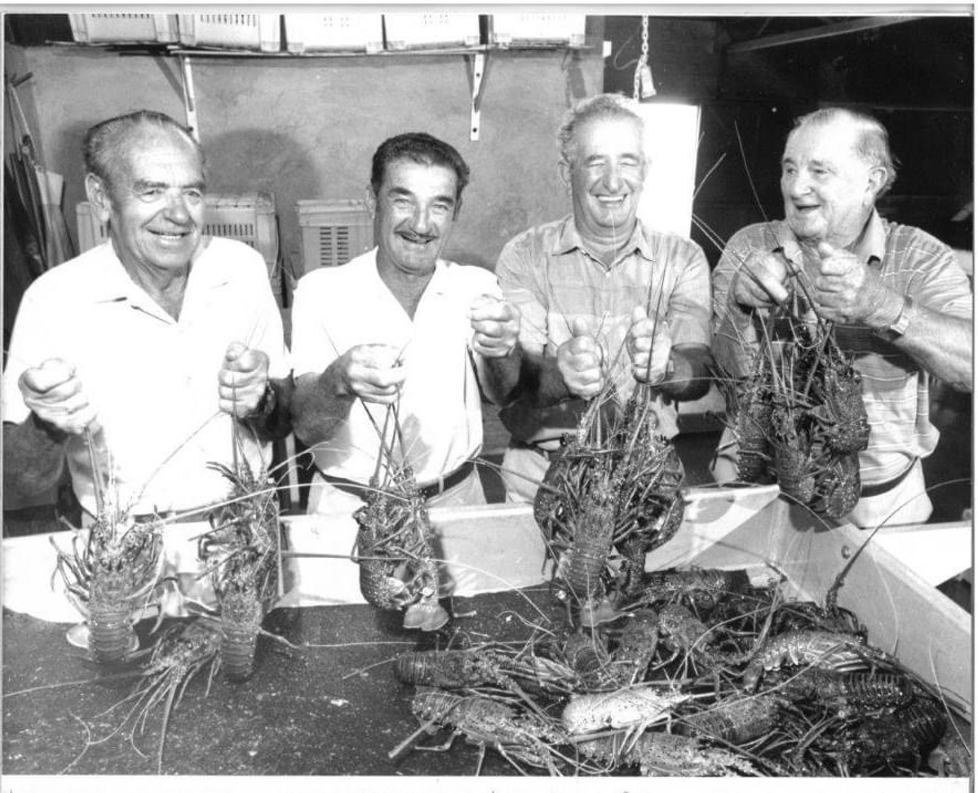 Felice Miragliotta Victor Basile Frank Bombara Bill Burton GFC Founder members