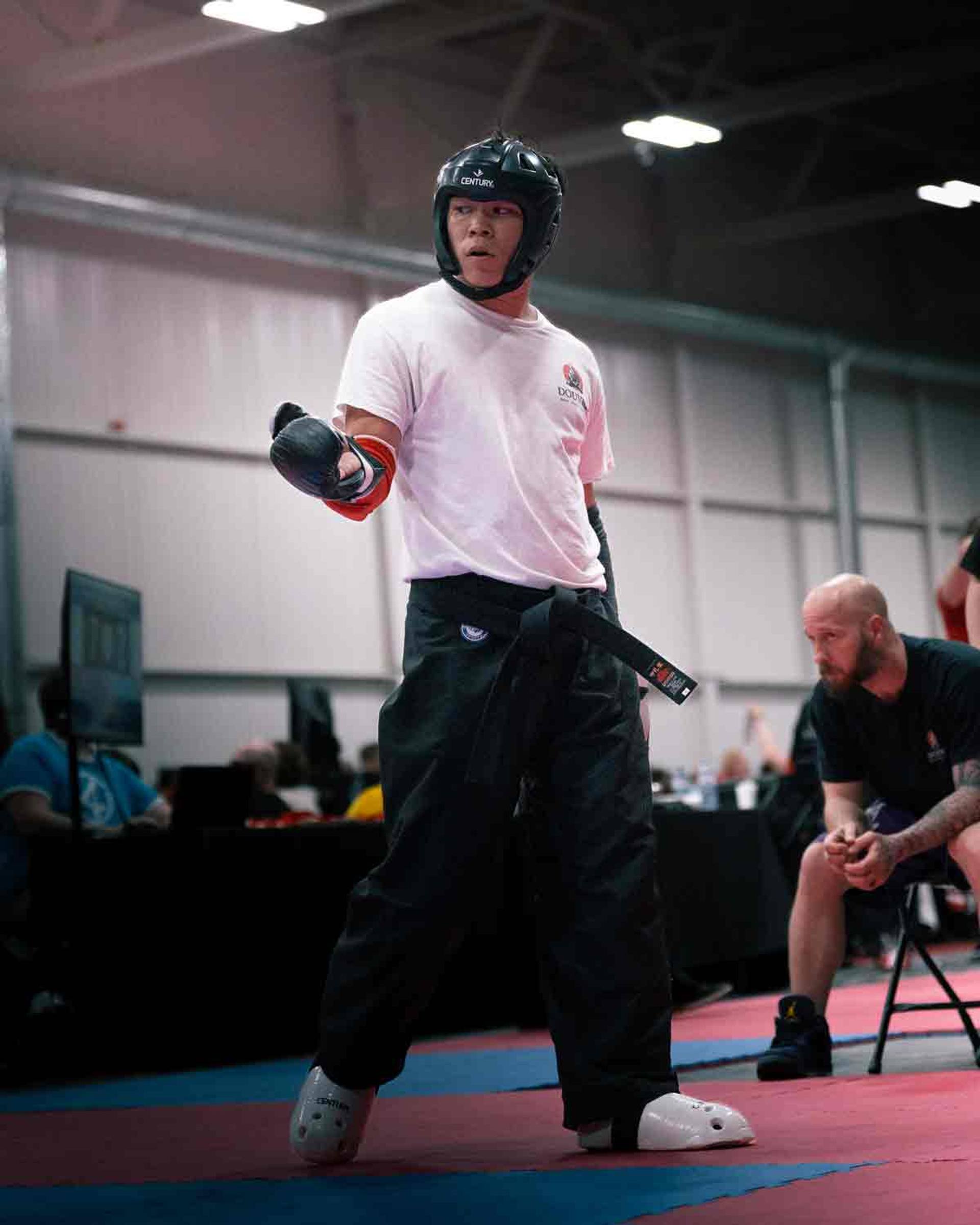 Ben Clarke on the Mats