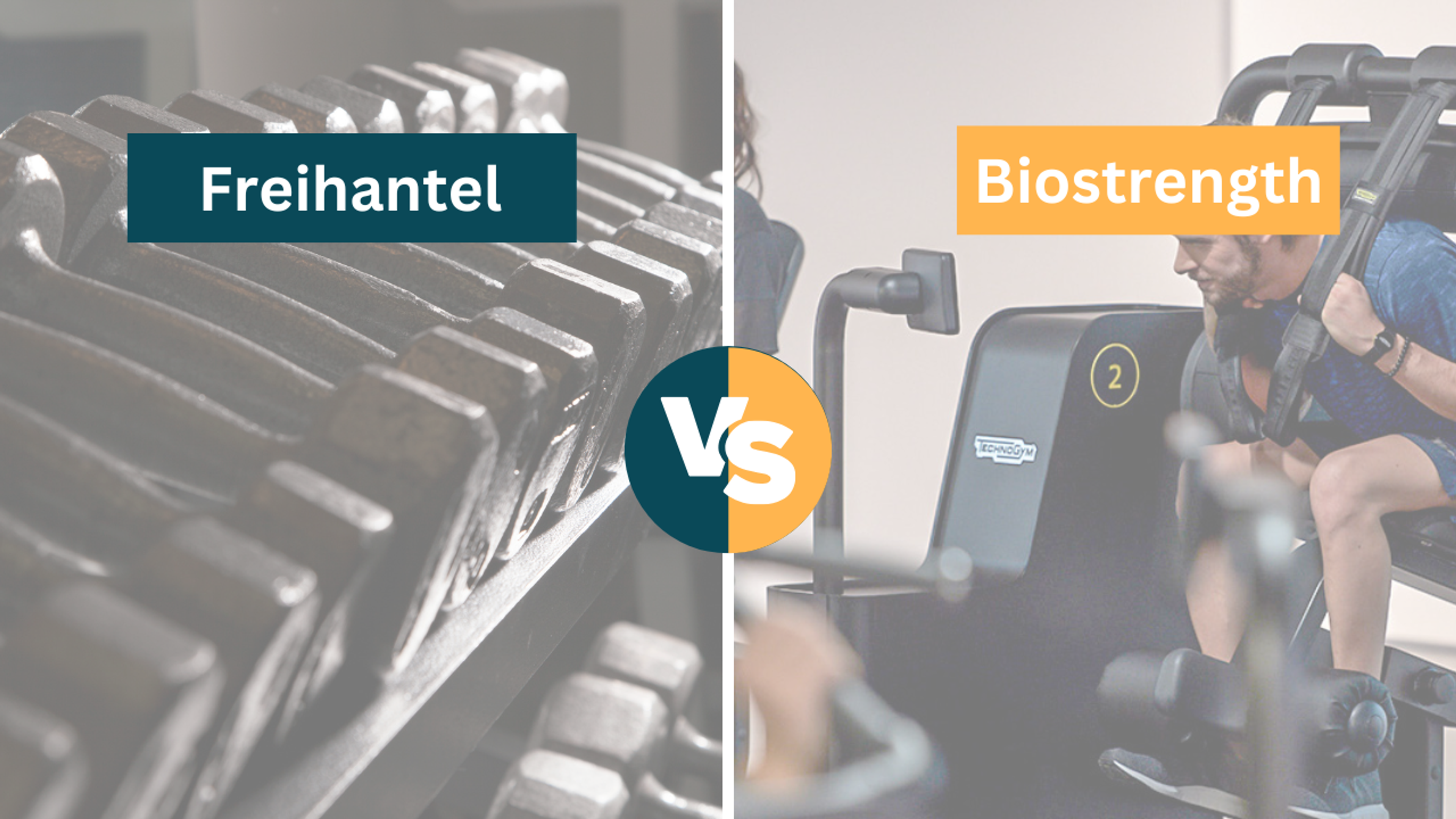Vergleich zwischen traditionellen Freihanteln und modernem Biostrength Trainingsgerät