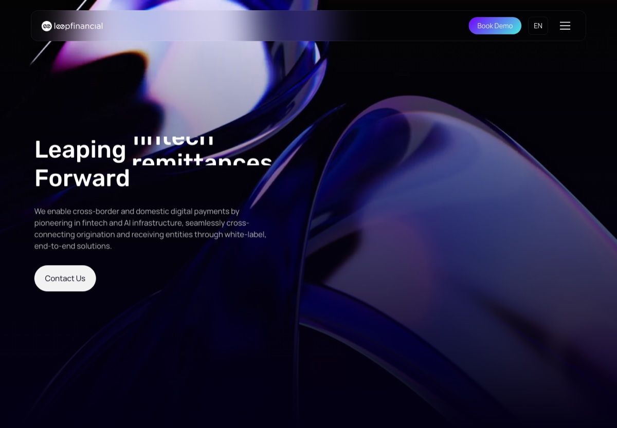 Leap Financial website