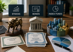 The Difference Between Stocks, Bonds, and Index Funds