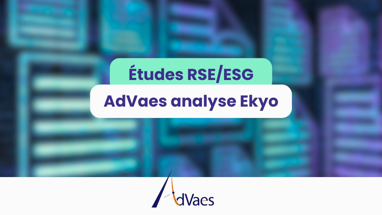 Étude-Benchmark des logiciels RSE/ESG par AdVaes