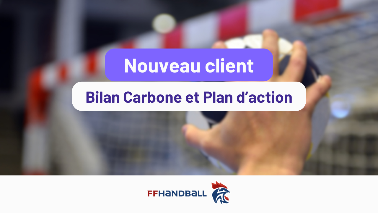 Ekyo accompagne la FFHandball dans la réalisation de son premier Bilan Carbone®