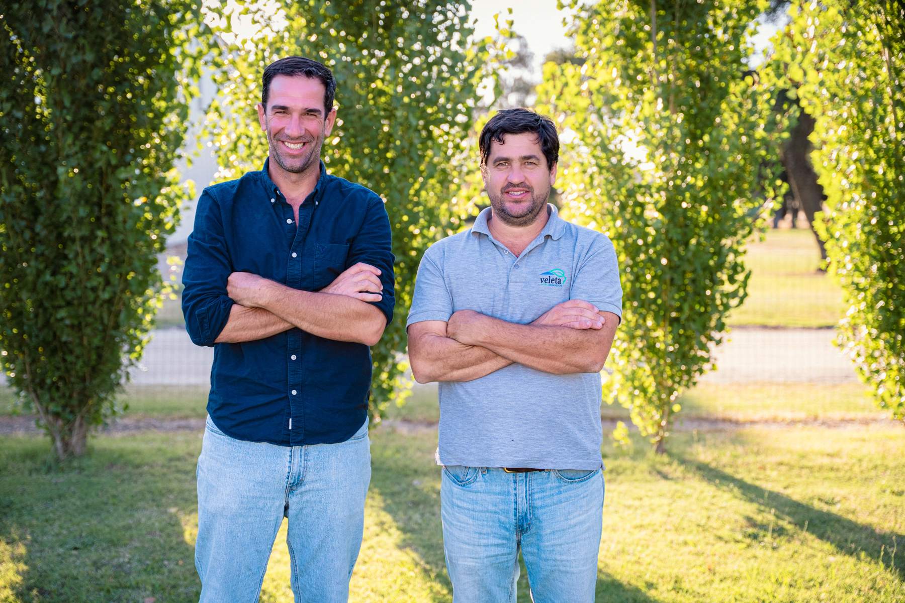 Los dos socios fundadores de Veleta