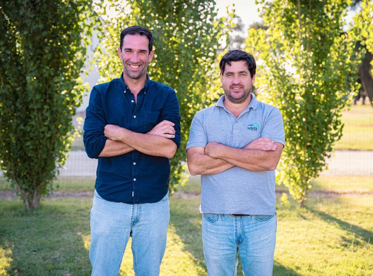 Los dos socios fundadores de Veleta