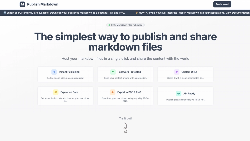 image of Publish Markdown
