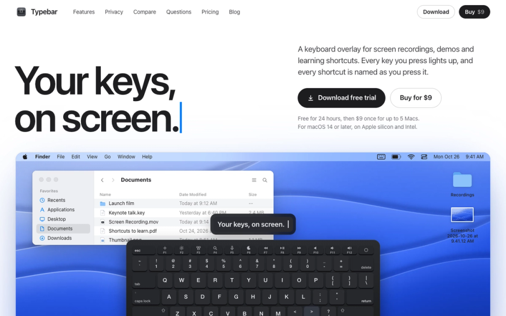 image of Typebar image of Typebar