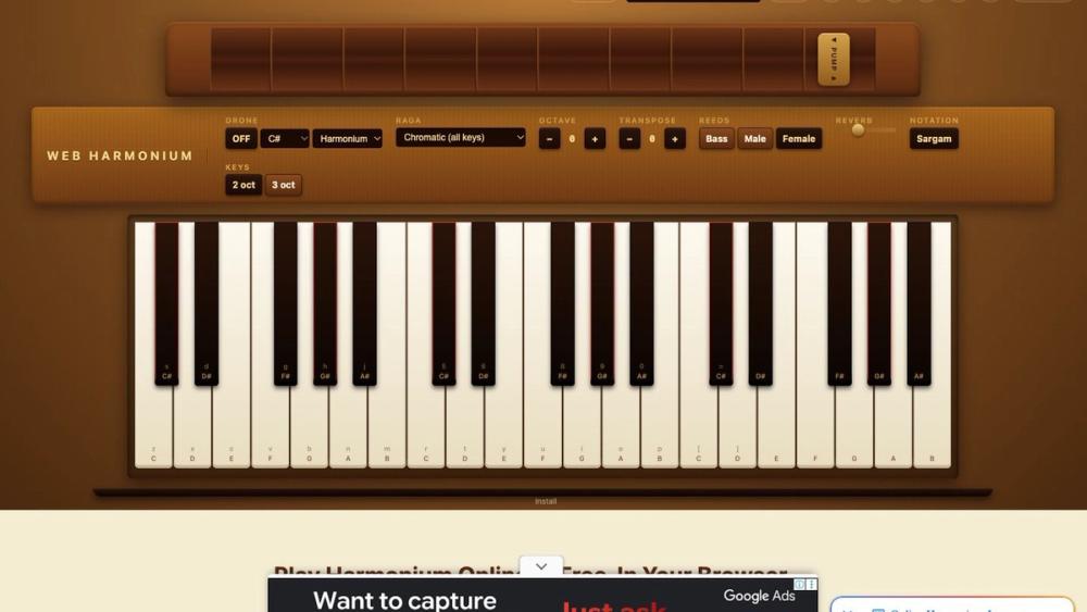 image of Web Harmonium image of Web Harmonium