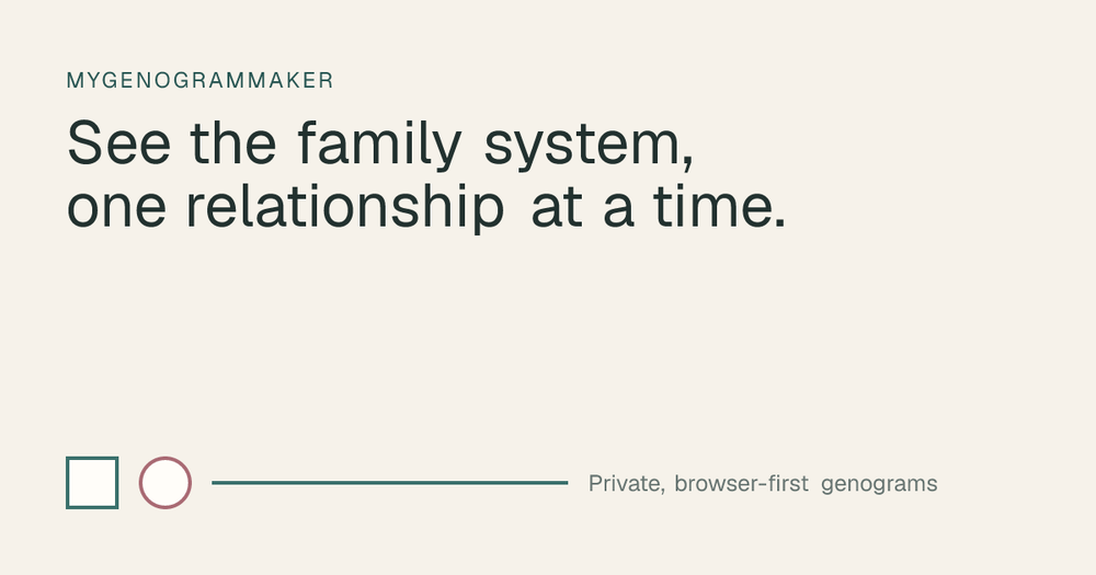 image of MyGenogramMaker image of MyGenogramMaker
