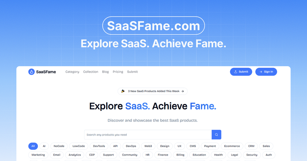 image of SaaSFame