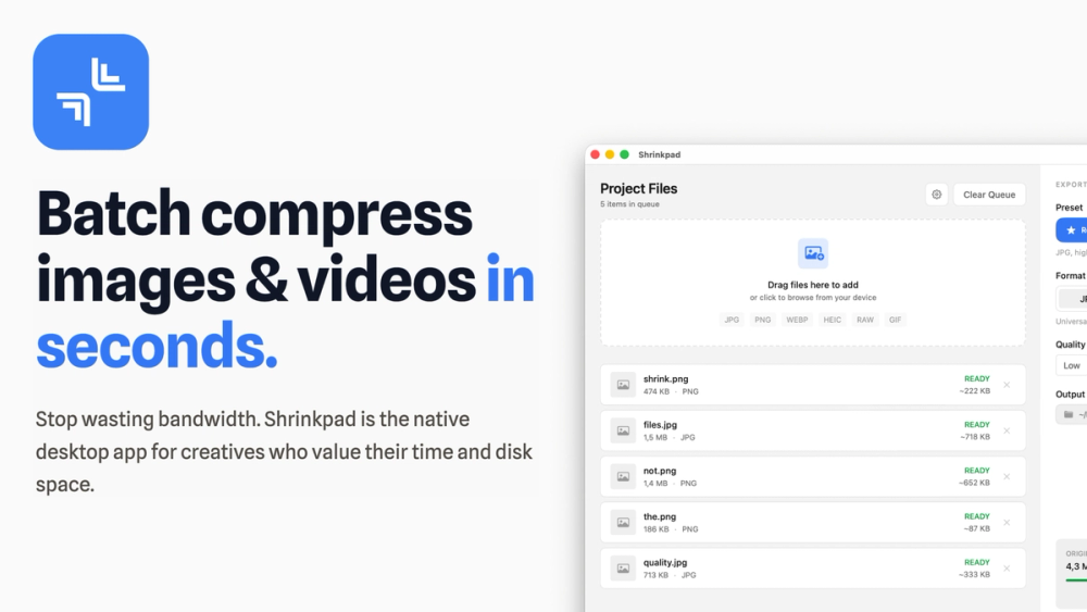 image of Shrinkpad image of Shrinkpad