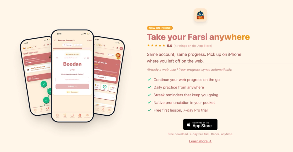 image of Learn Farsi image of Learn Farsi