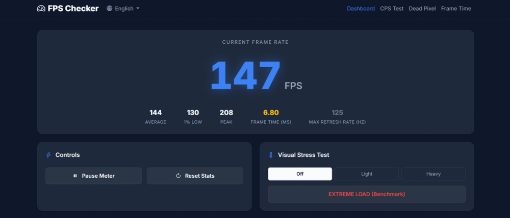 image of FPS Checker