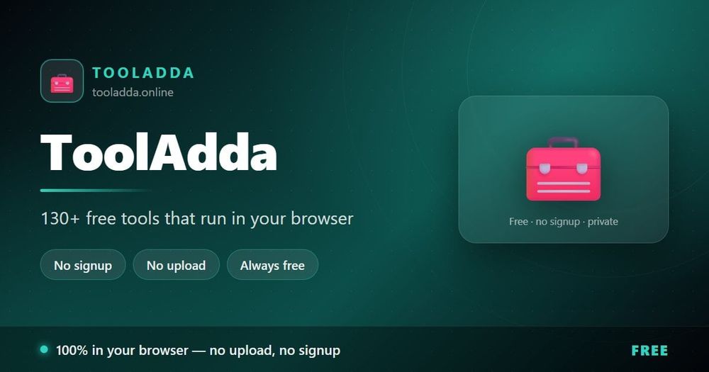 image of ToolAdda image of ToolAdda