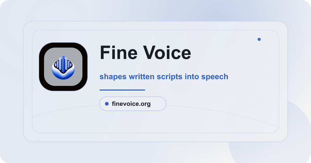 image of Fine Voice