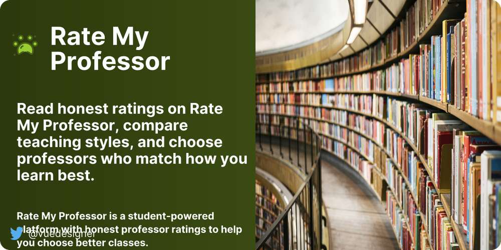 image of Rate My Professor image of Rate My Professor