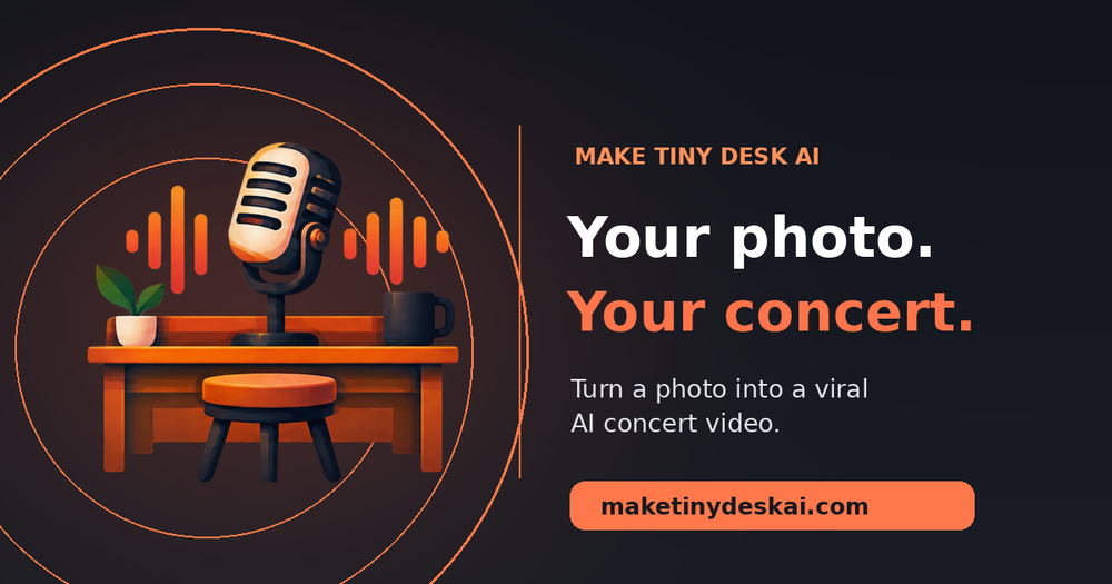 image of Tiny Desk AI Generator image of Tiny Desk AI Generator