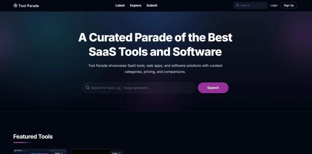 image of Tool Parade image of Tool Parade