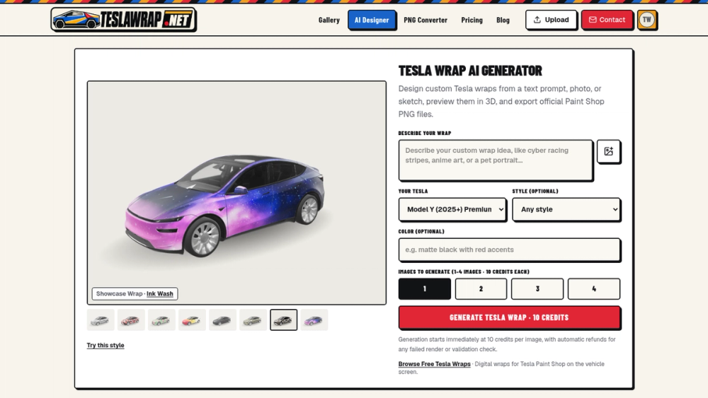 image of Tesla Wrap image of Tesla Wrap