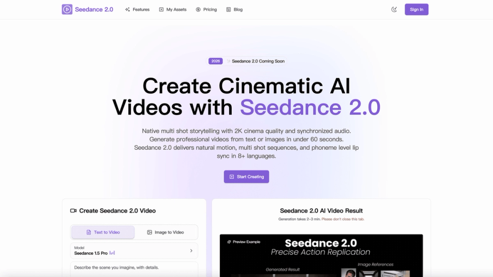 image of Seedance 2.0 image of Seedance 2.0