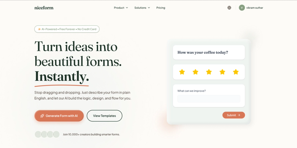 image of Niceform.io image of Niceform.io