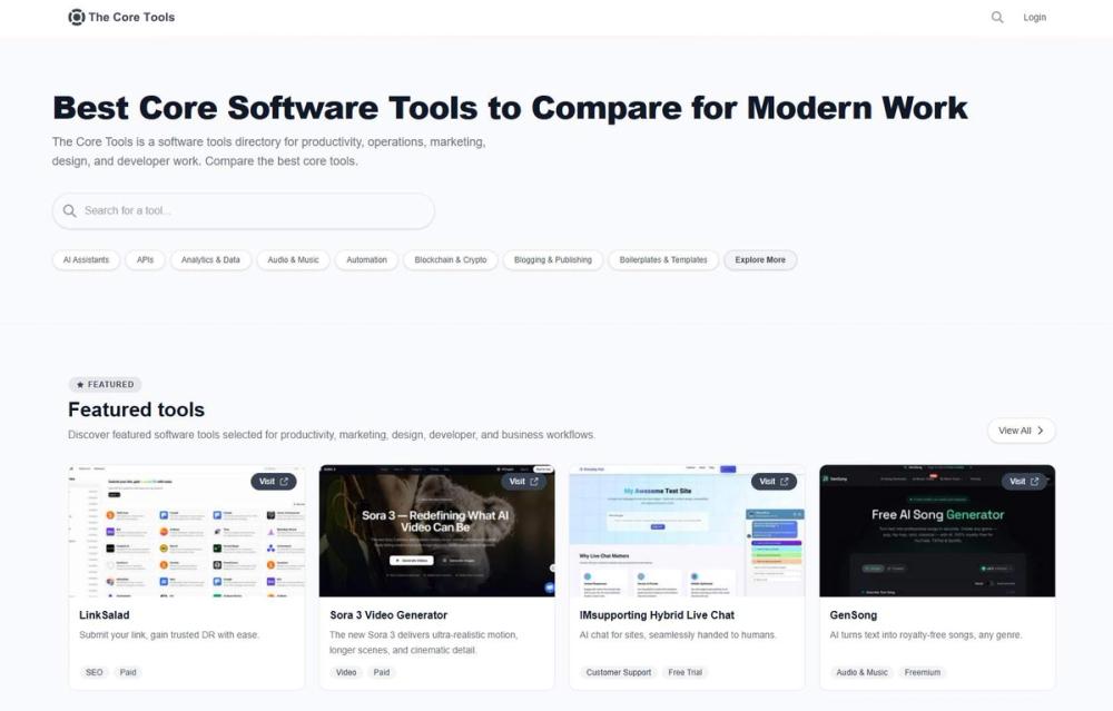 image of The Core Tools image of The Core Tools