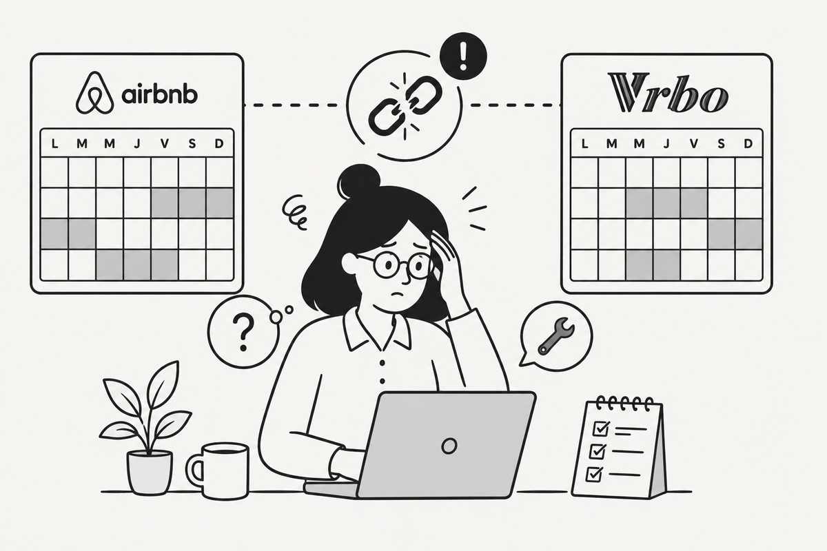 Synchronisation calendrier Airbnb et VRBO