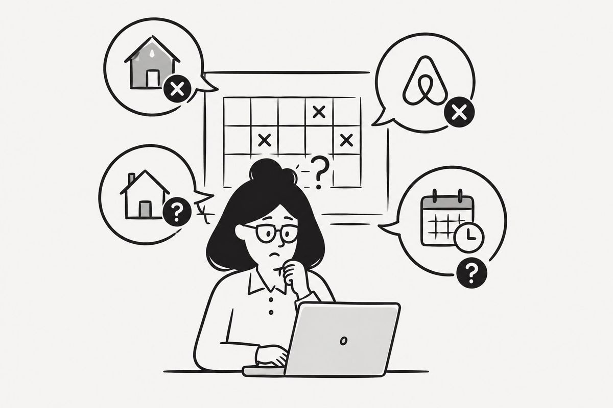 Calendrier de synchronisation pour locations courte durée