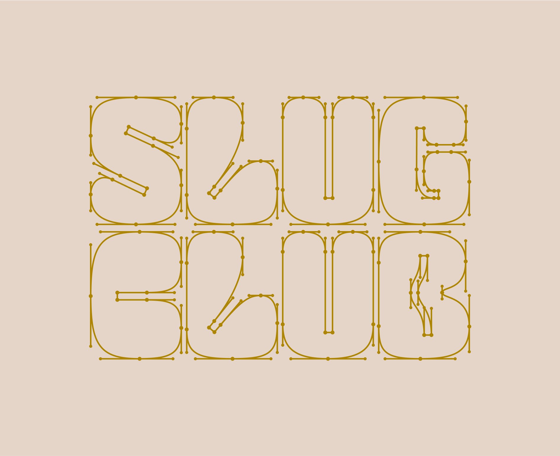 Wordmark outlines