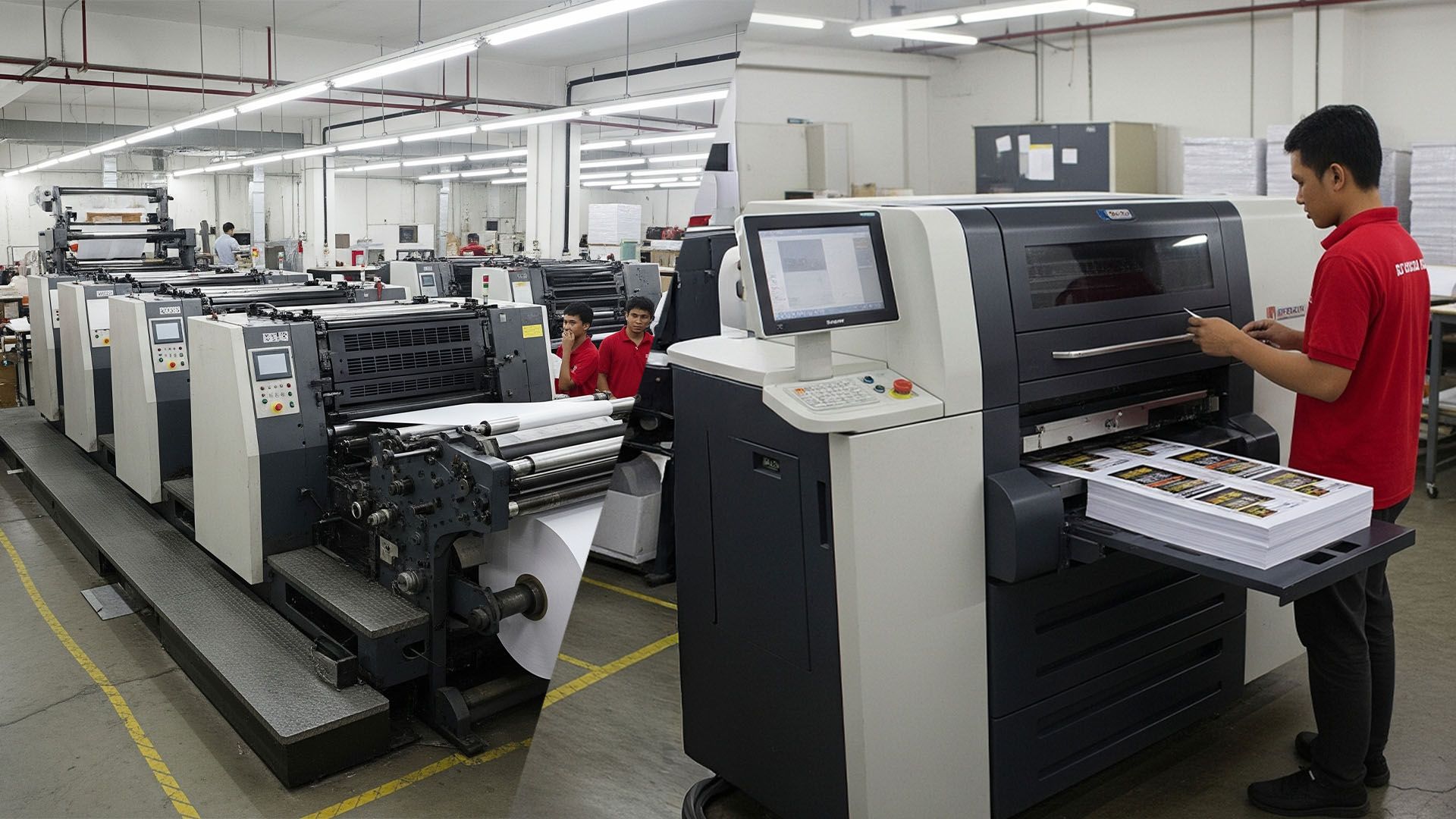 Perbedaan Cetak Offset dan Digital Printing: Mana yang Tepat untuk Buku Anda?