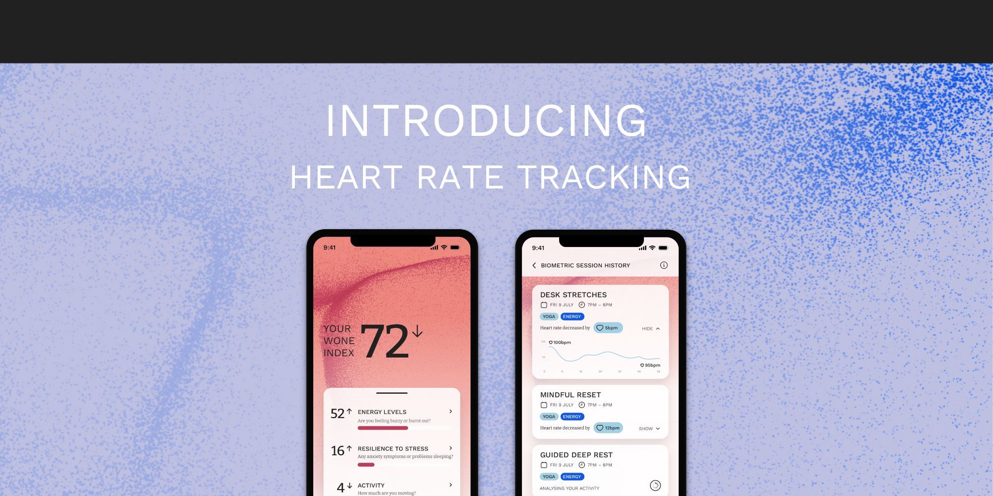 Cover Image for Track your heart rate in live WONE sessions