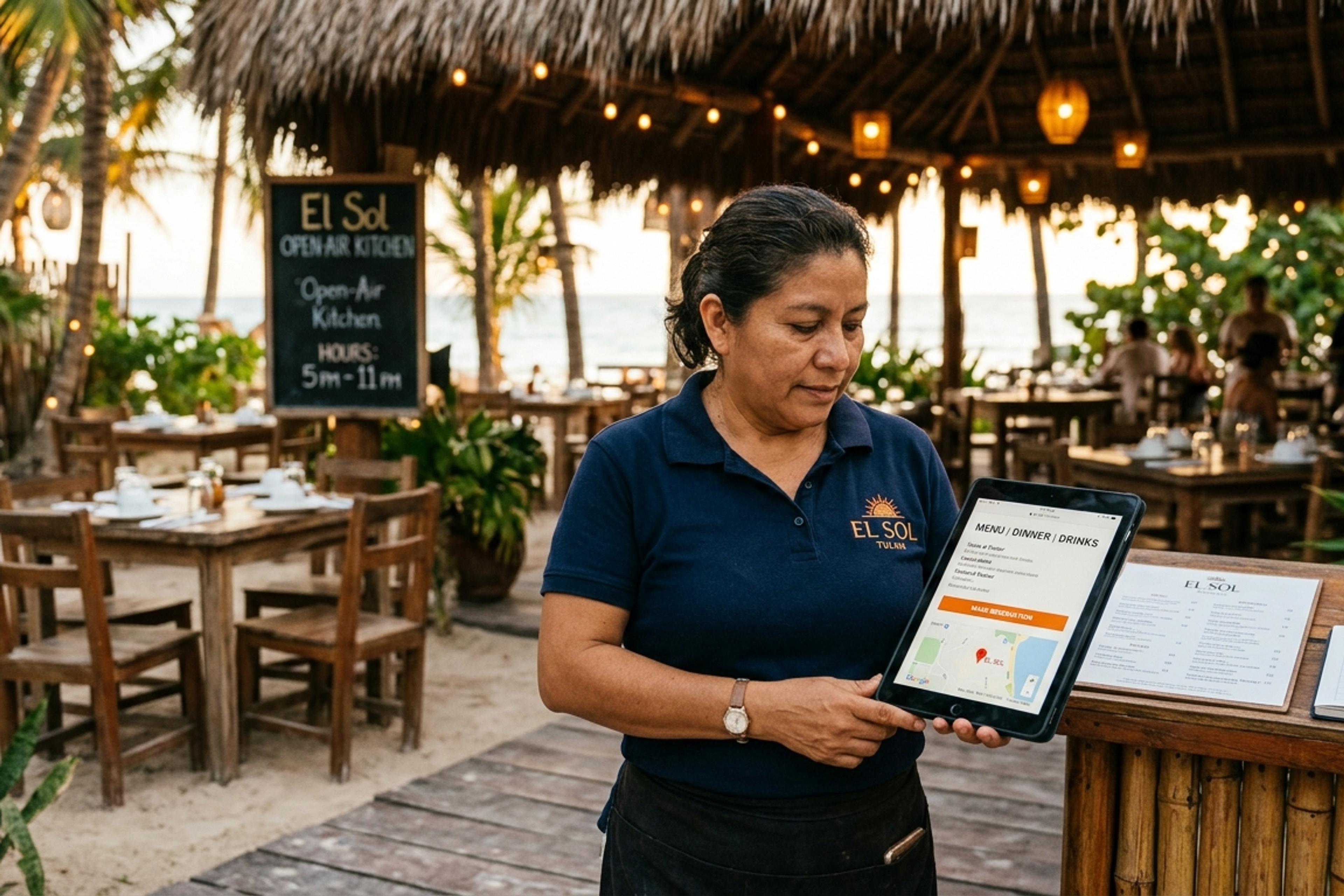 Páginas Web para Restaurantes en Punta Cana: Menú, Reservas y Google