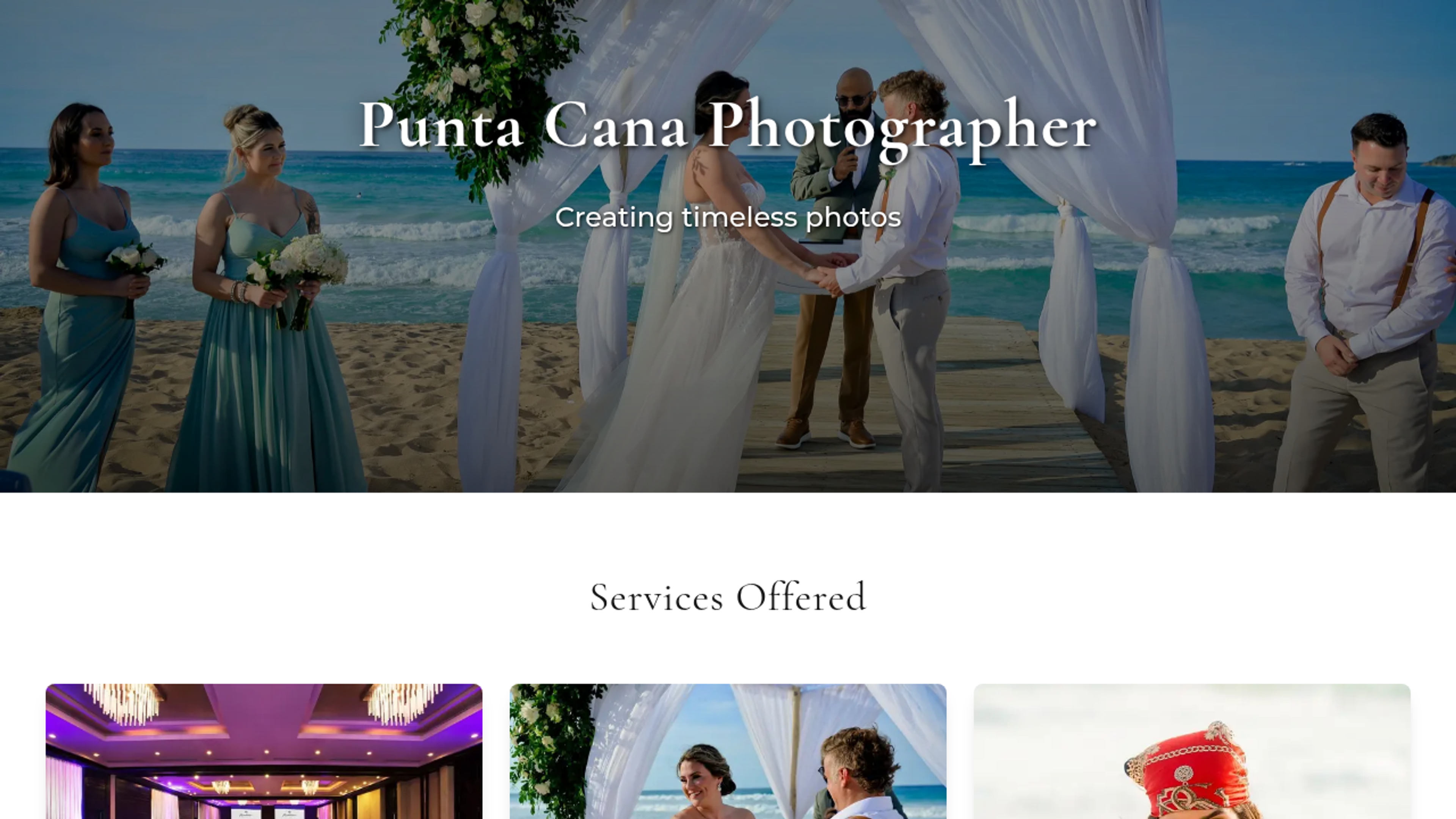 Cómo Construimos un Portafolio de Fotografía de Lujo que Duplicó el Tiempo de Sesión y Aumentó las Consultas en 60% en Punta Cana