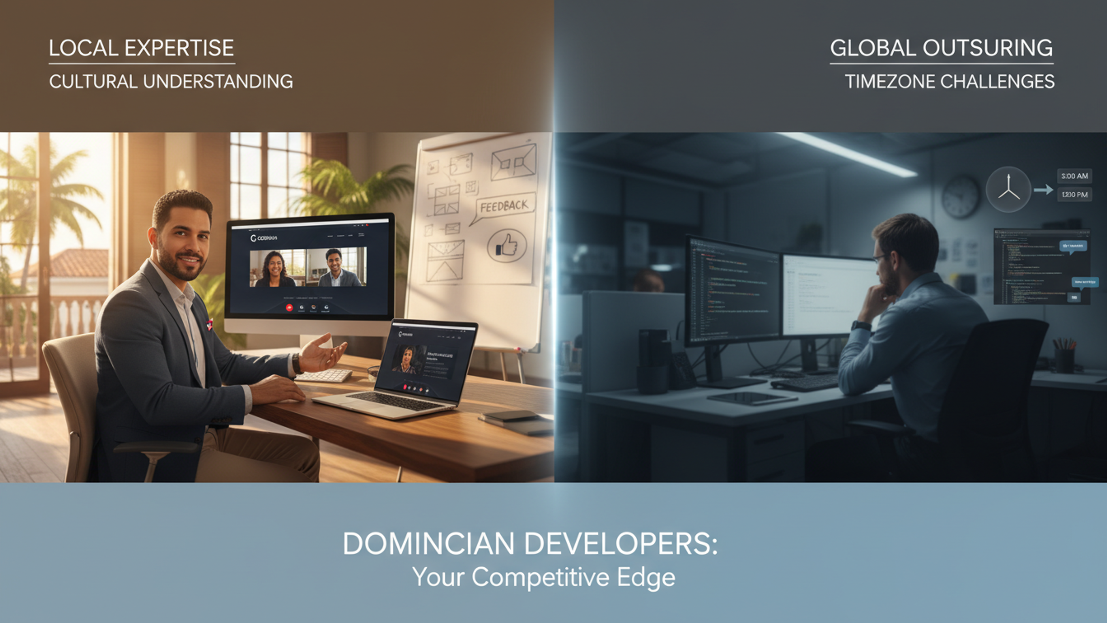 Desarrollo Web Local vs Internacional: Ventajas de Trabajar con Desarrolladores Dominicanos