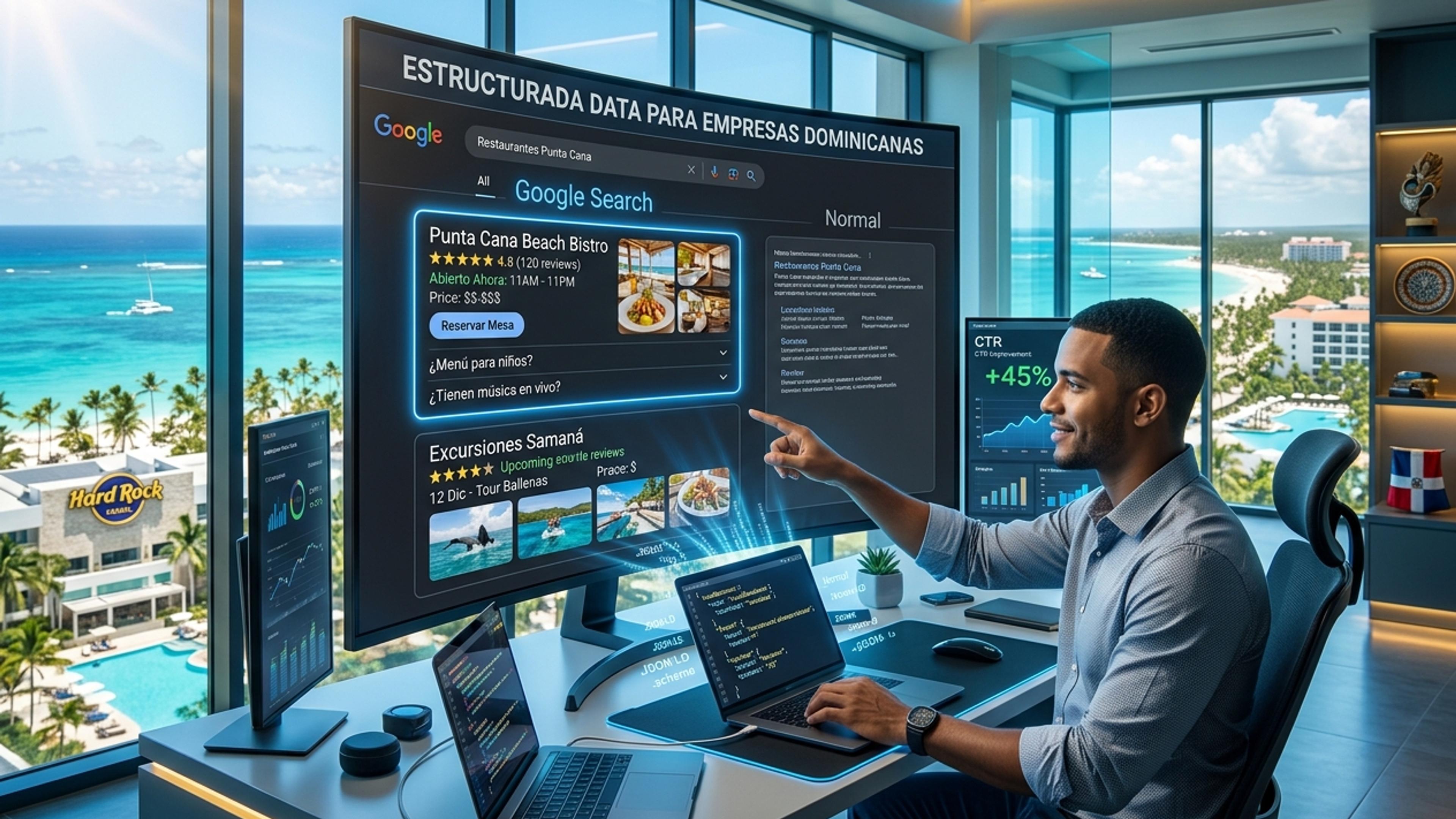 Datos Estructurados para Negocios Dominicanos: Cómo Obtener Resultados Enriquecidos en Google