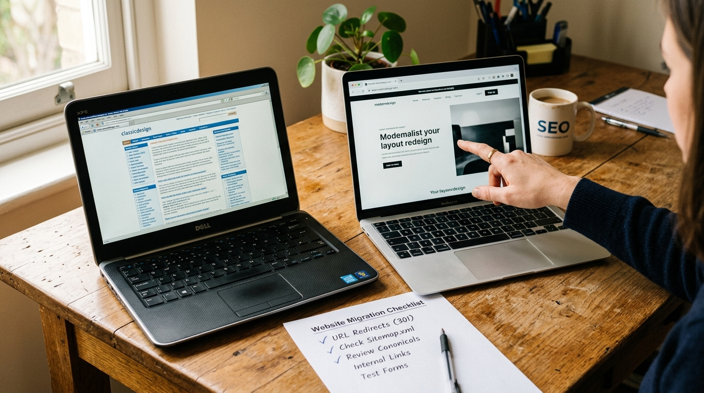How to Redesign Your Website Without Losing Rankings