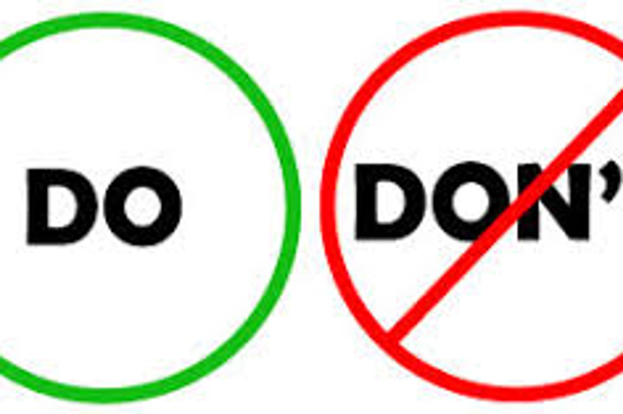 Do or don't