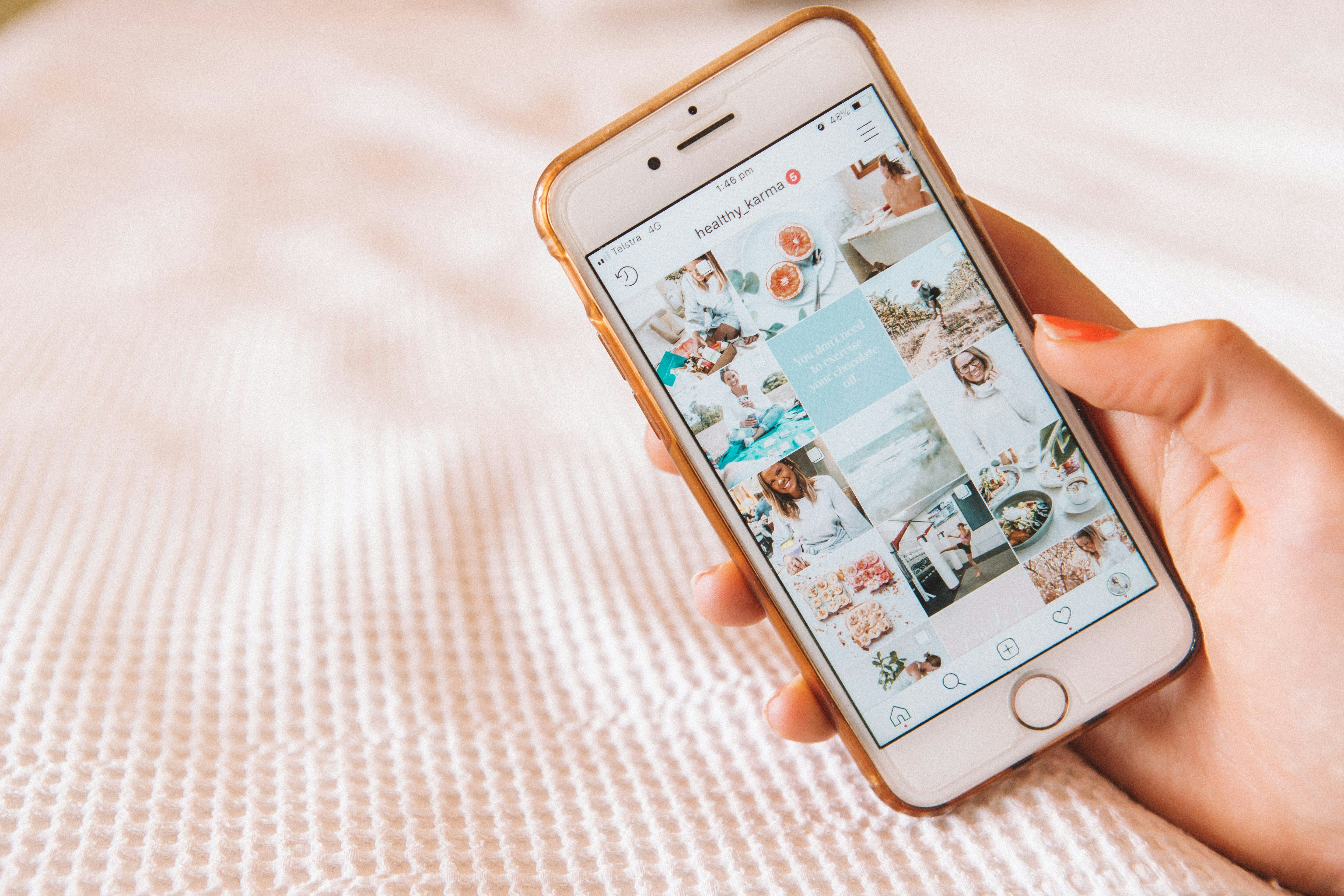 influencer's instagram
