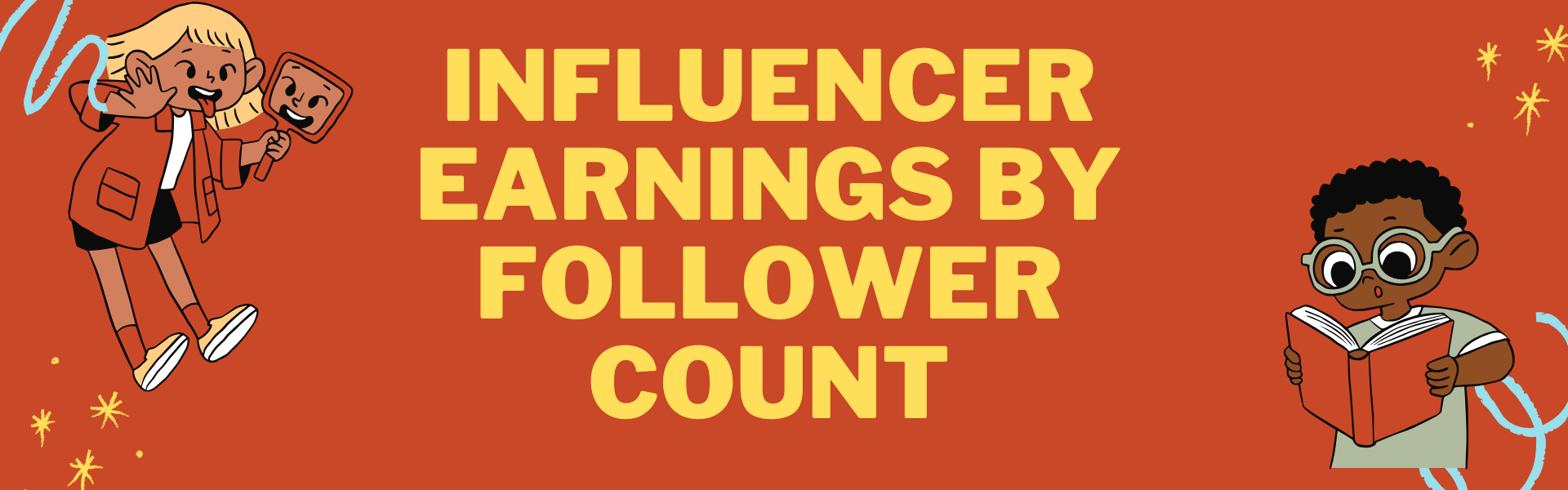 Earnings by follower count - animation