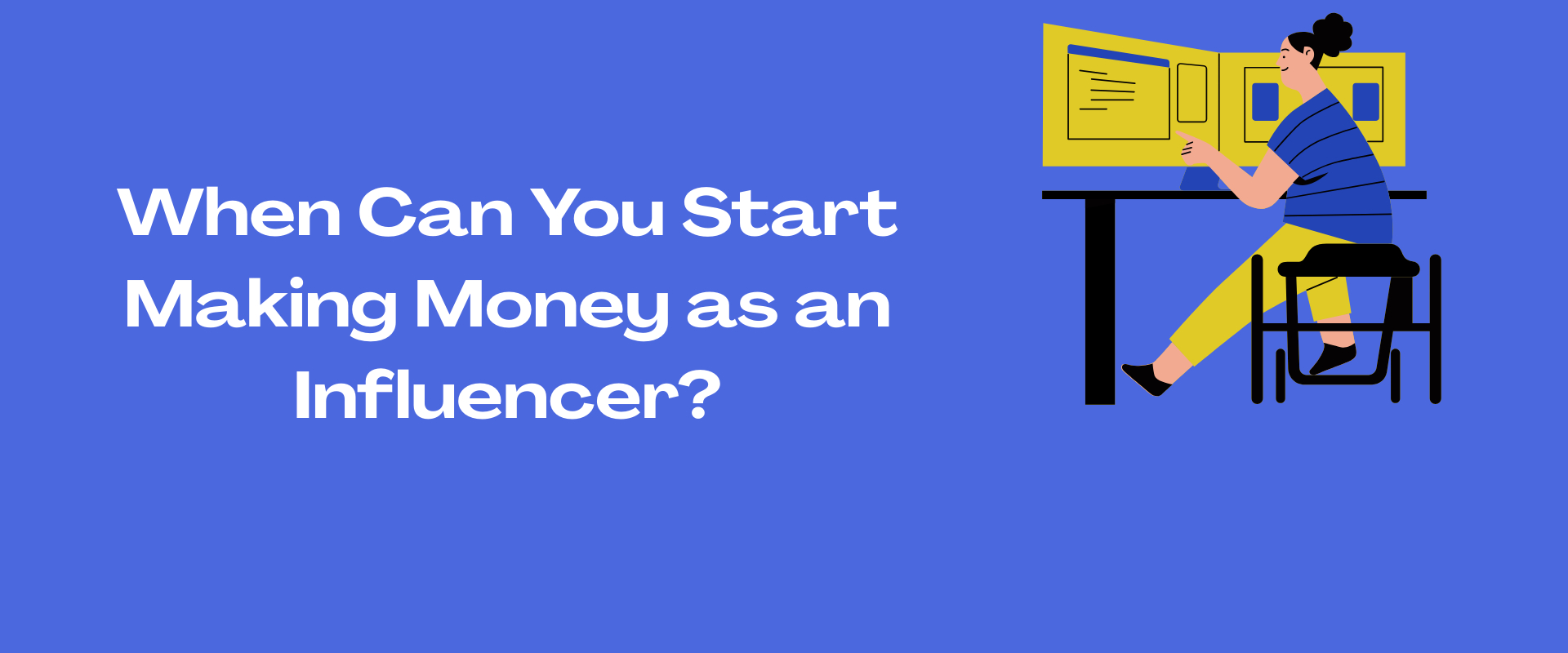 Start making money as an influencer