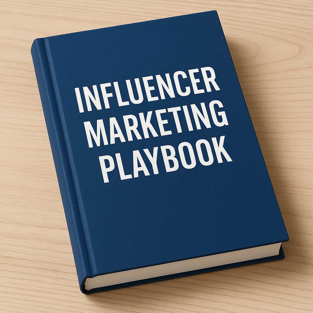 Influencer marketing playbook